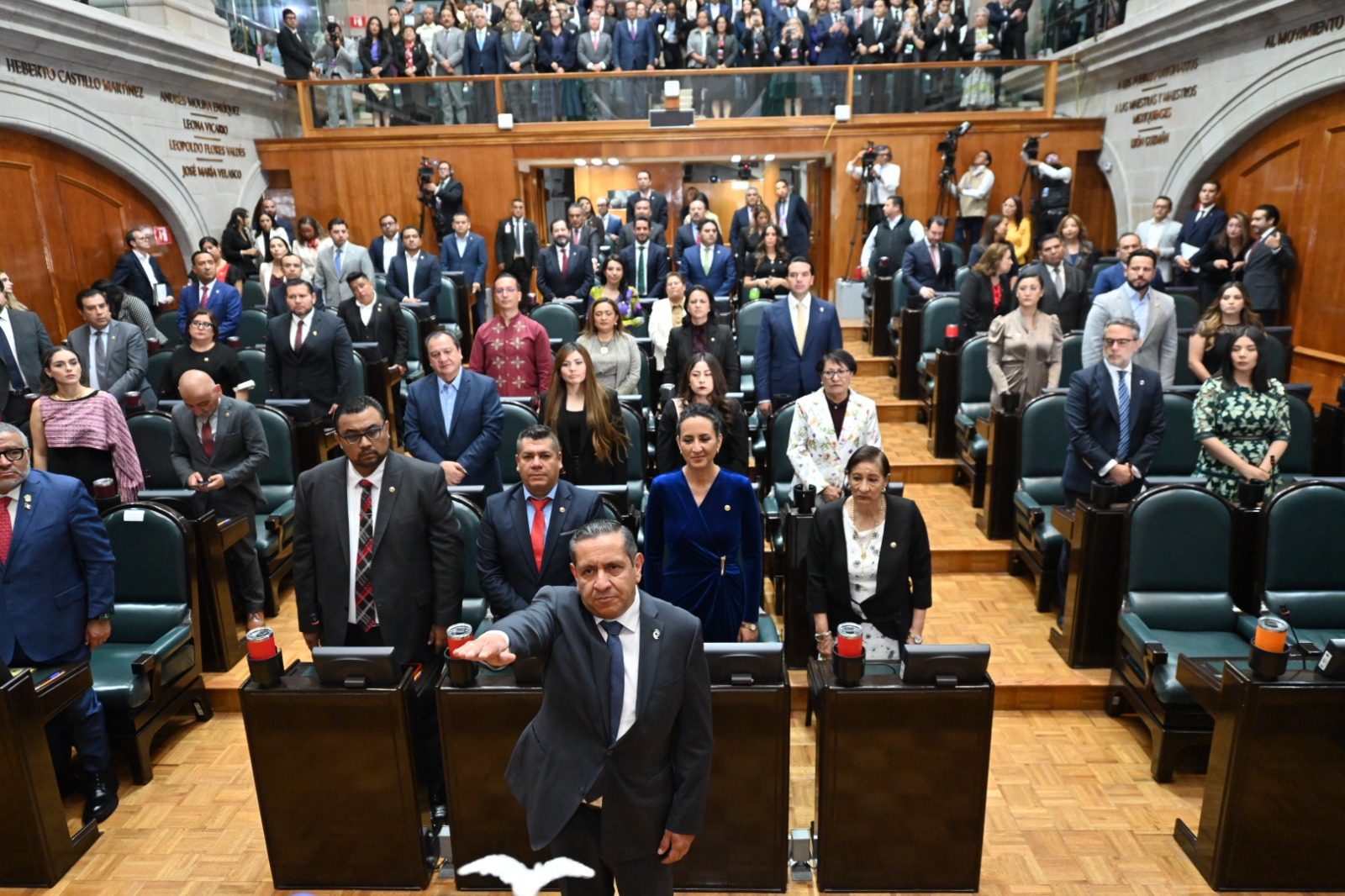 Congreso toma protesta a integrantes del nuevo Poder Judicial estatal ...