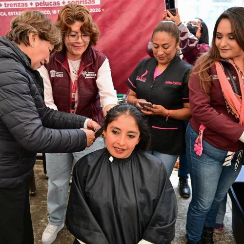 “En el EdoMéx hay manos y corazones que apoyan”: Gobernadora Delfina Gómez invita a donar cabello para elaborar pelucas oncológicas