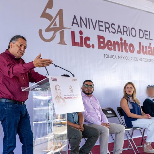 Conmemora Ricardo Moreno 54 aniversario del Mercado Licenciado Benito Juárez García