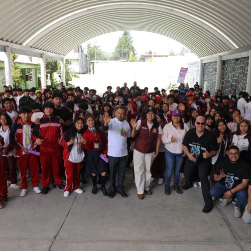 Vive Libre”: Jóvenes de COBAEM Enthavi participan en jornada de prevención y bienestar en Temoaya