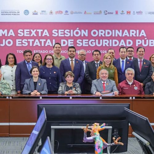 Participan congresistas mexiquenses en Consejo Estatal de Seguridad