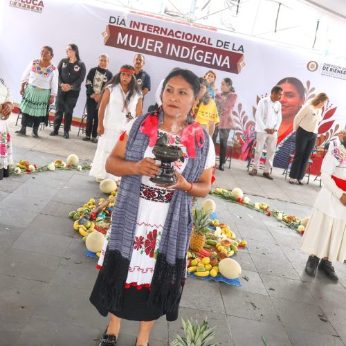 Son mujeres indígenas de Toluca un legado de fuerza y determinación: Ricardo Moreno